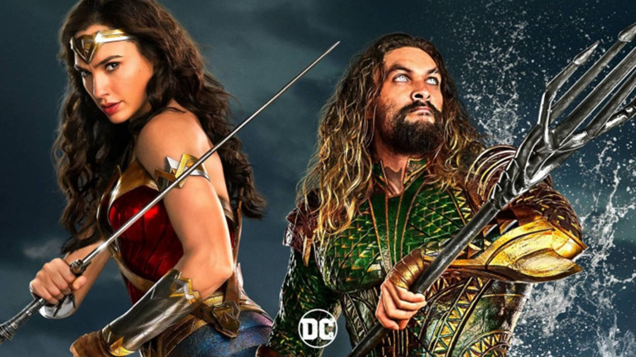 Aquaman And Wonder Woman Movie Background
