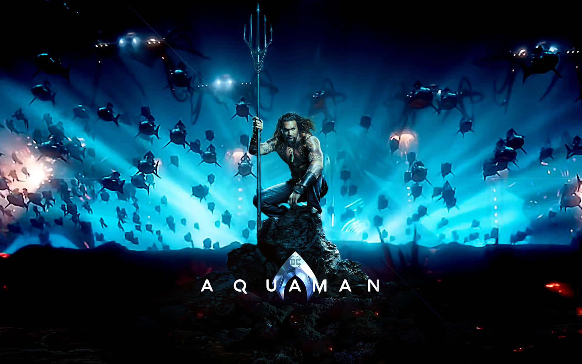 "Dive into an underwater adventure with Aquaman!”