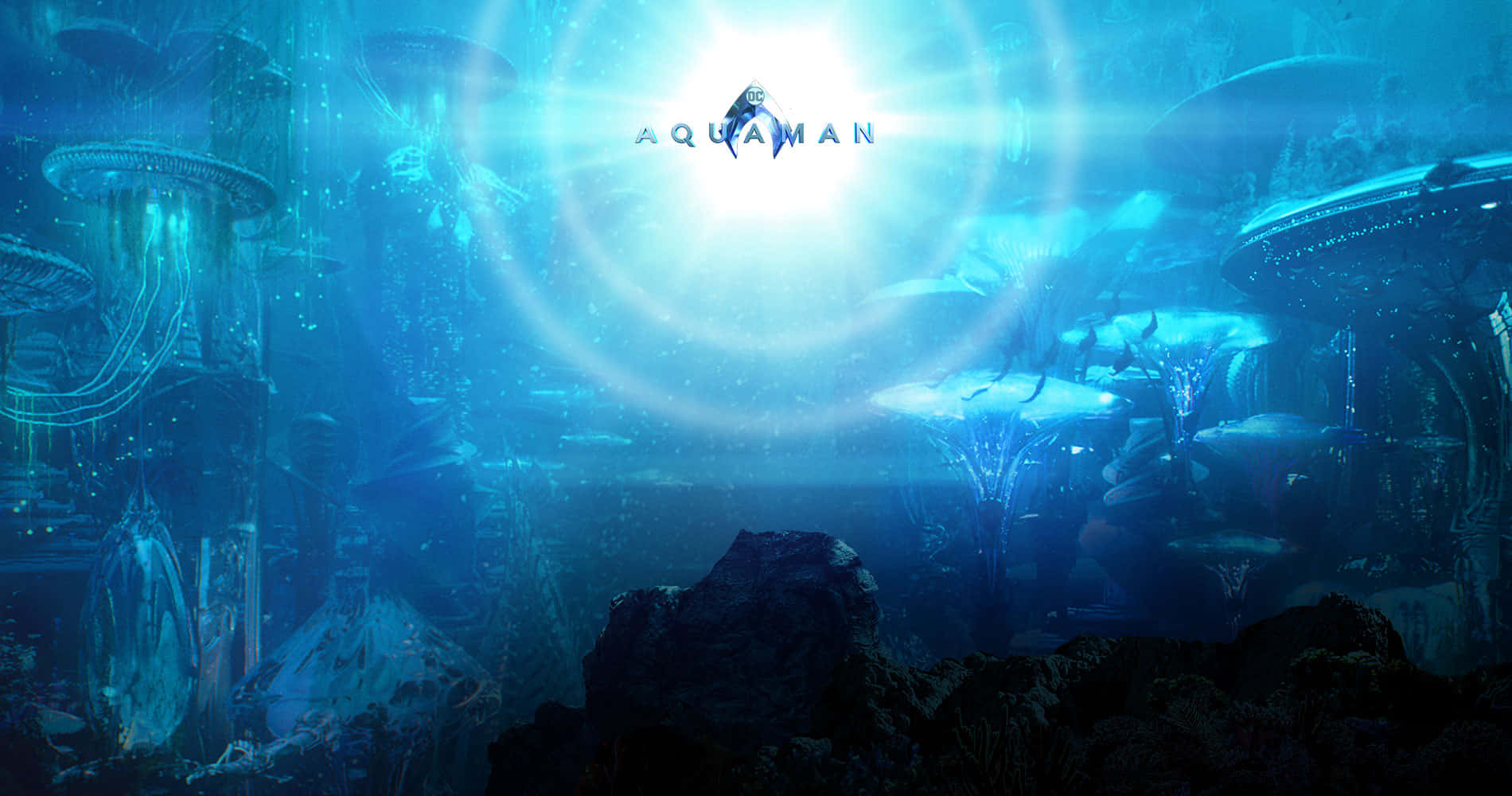 Aquamanhintergrund