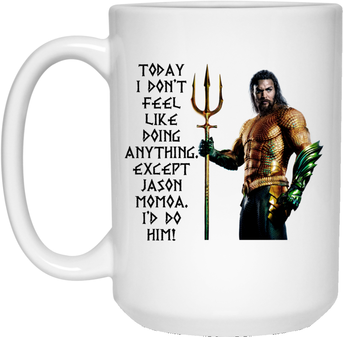 Download Aquaman Jason Momoa Coffee Mug | Wallpapers.com