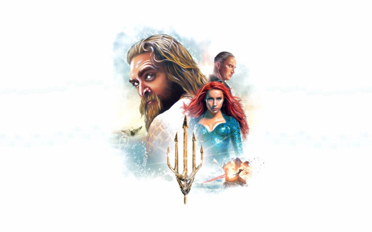 Aquaman Movie Art Background