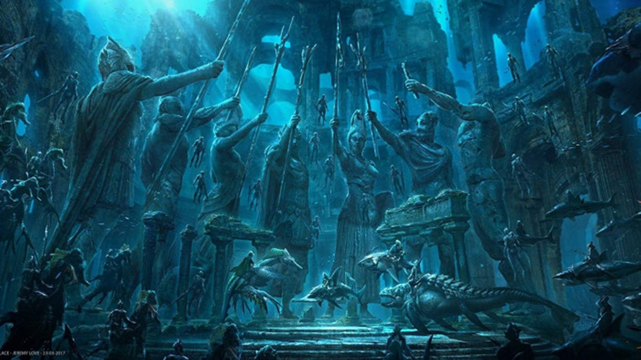 Aquaman's Atlantis Movie Wallpaper