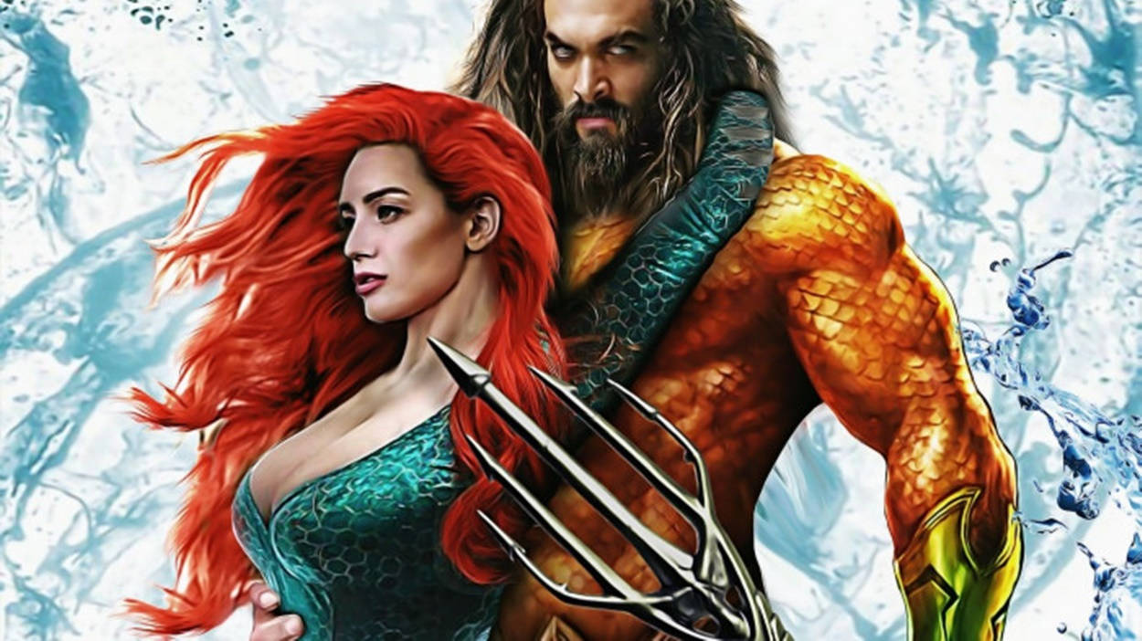 Aquaman With Mera Movie Background