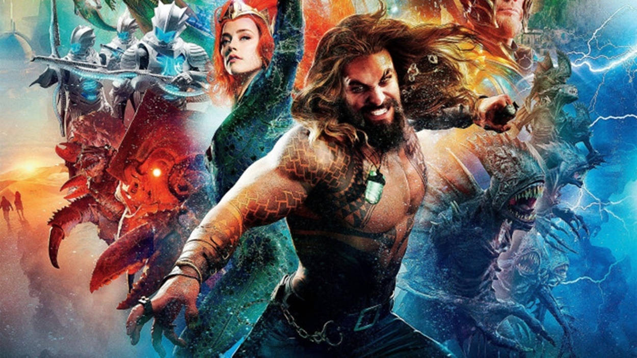 Aquaman With Mera Movie Background