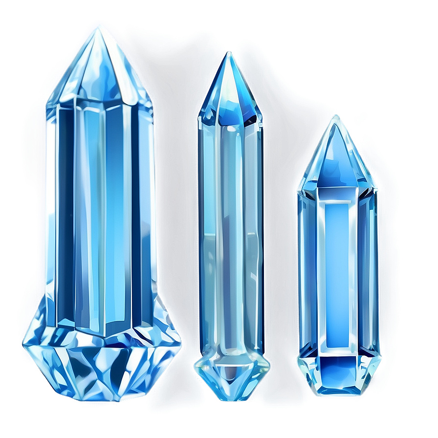 Aquamarine Crystal Png 25 PNG