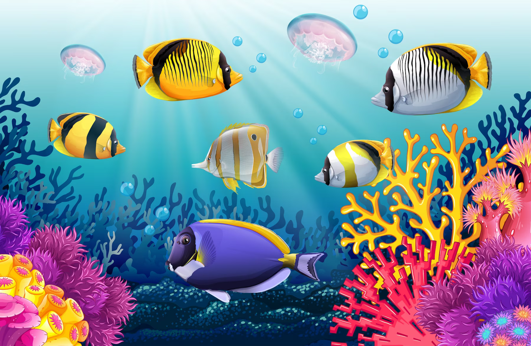 Aquariumhintergrund