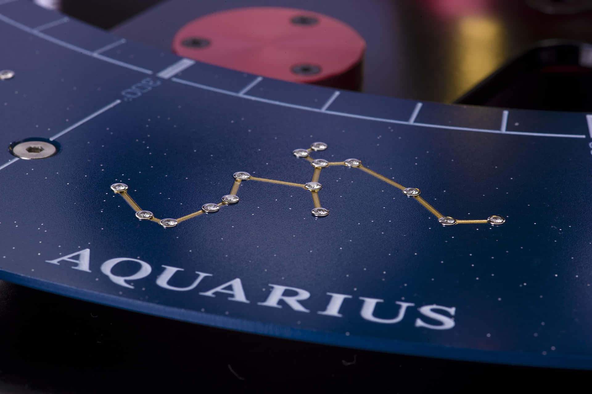 A beautiful starry night illuminating the constellation Aquarius