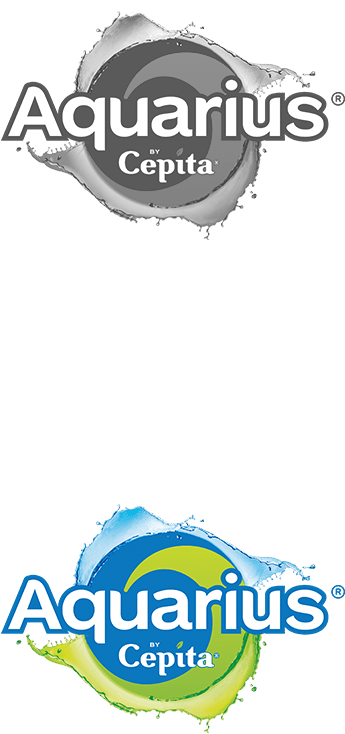 Aquarius Logo Design Variations PNG