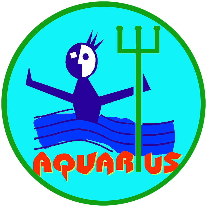 Aquarius Zodiac Sign Artwork PNG