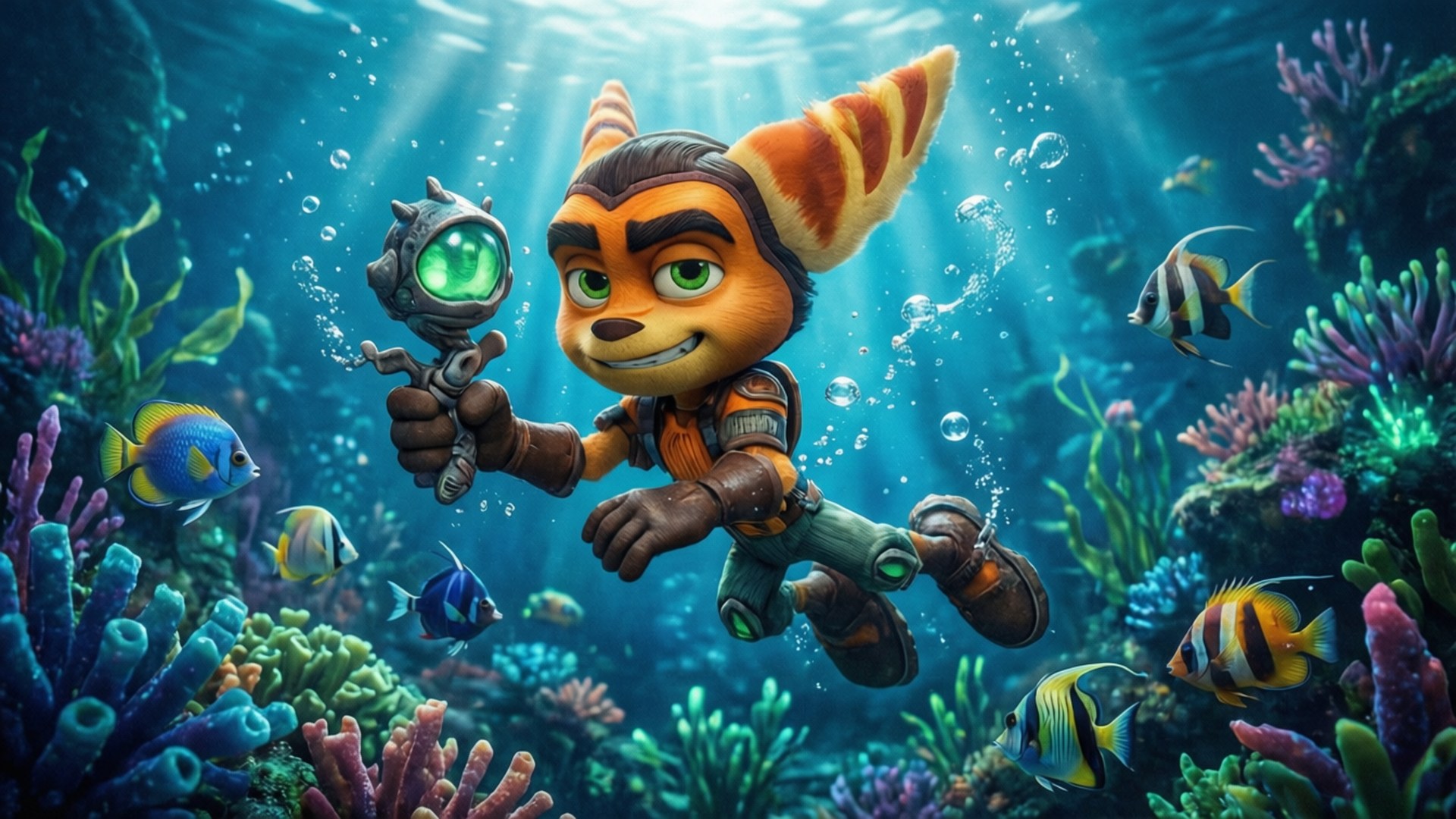 Aquatic Adventure Wallpaper