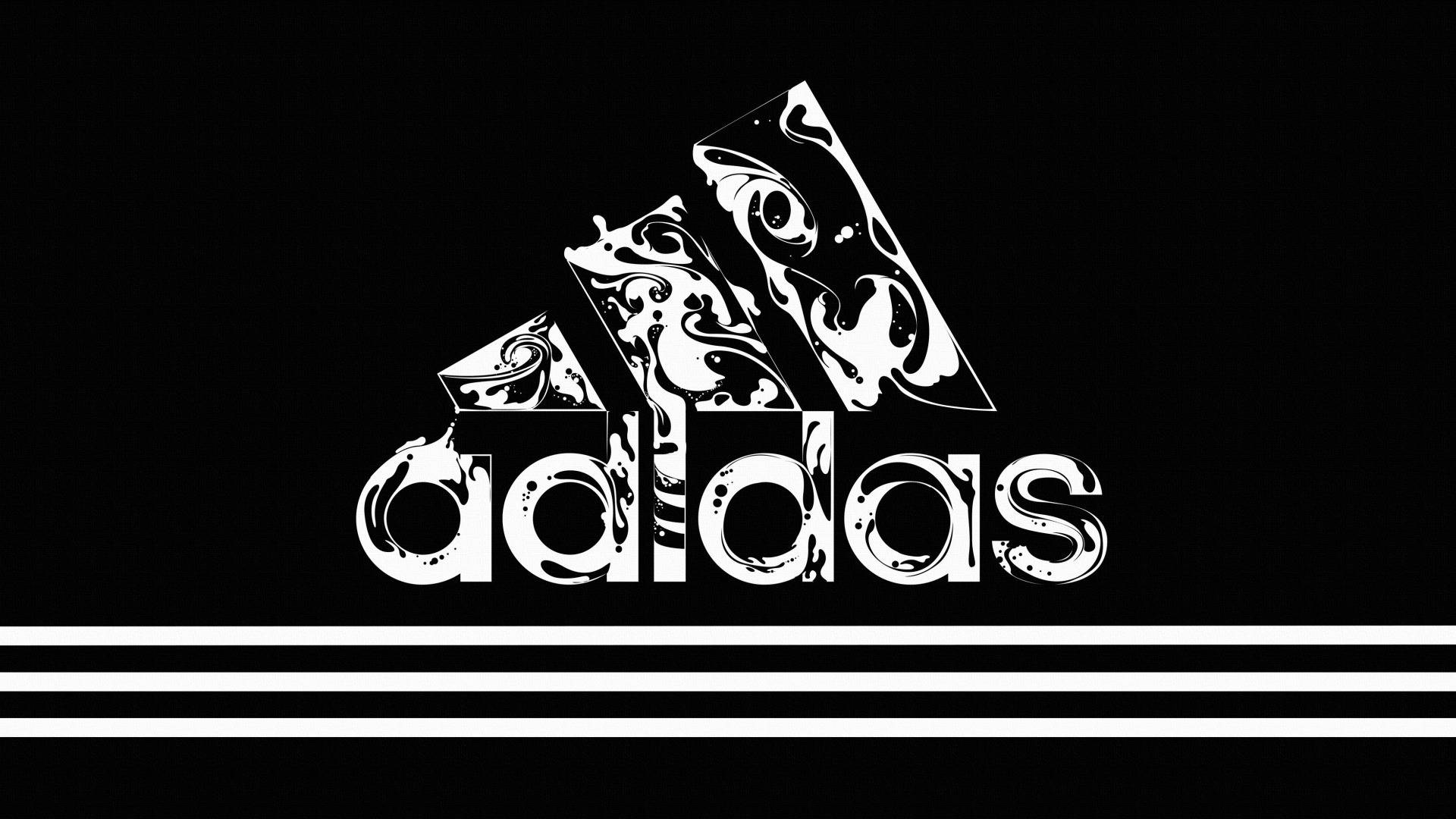 Aquatic Inspired Adidas Logo