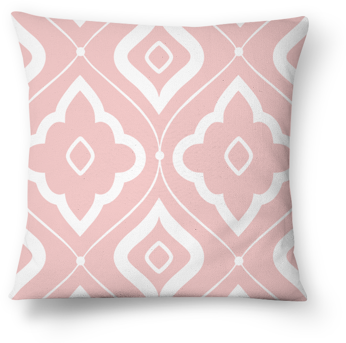 Arabesque Pattern Cushion PNG