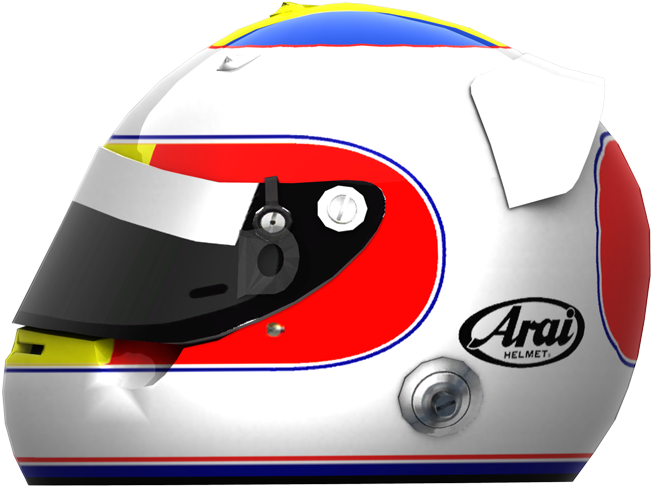 Arai Colorful Racing Motorcycle Helmet PNG