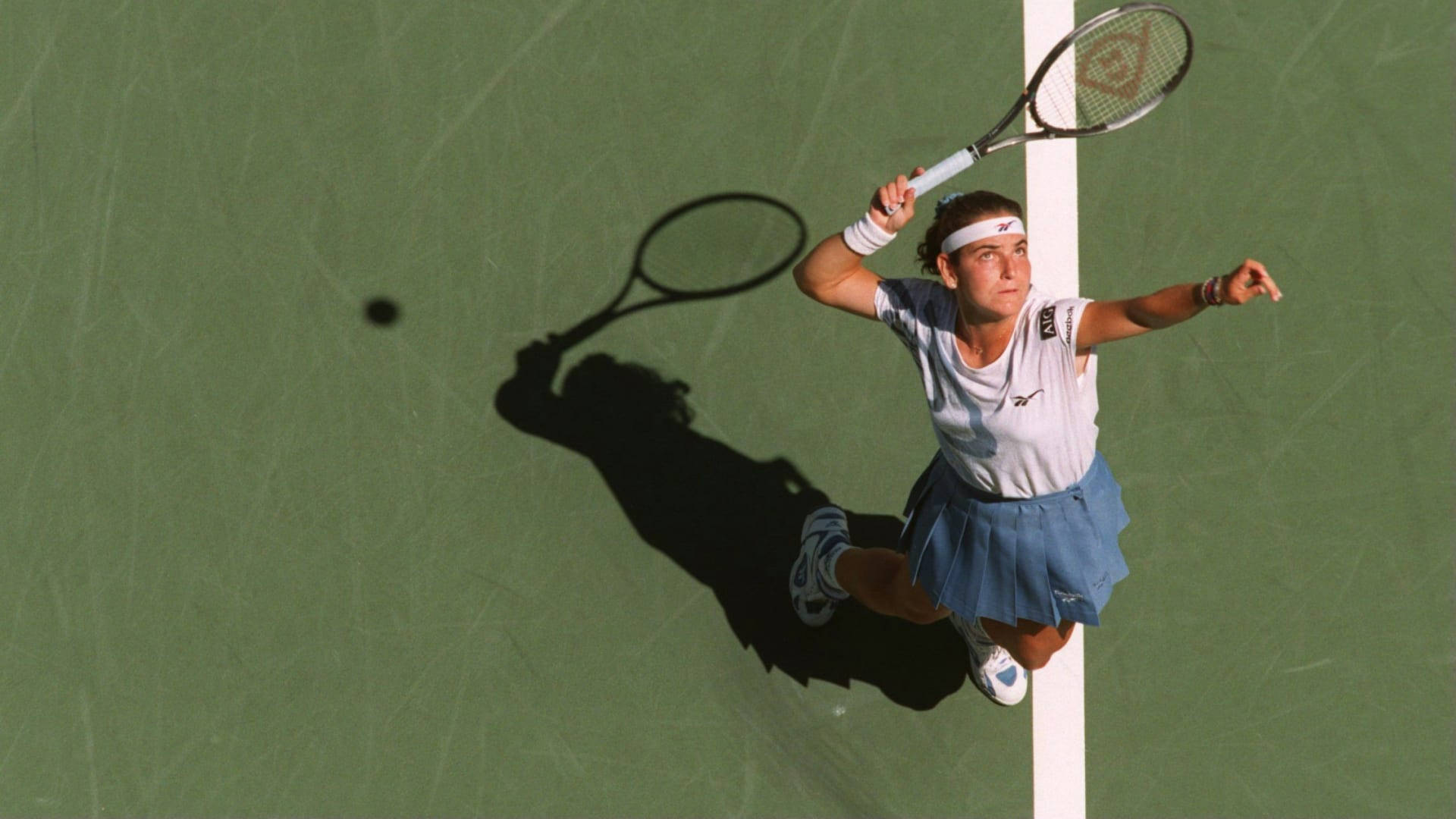 Arantxasánchez Vicario Im U.s. Open Tennis Championship 1995. Wallpaper