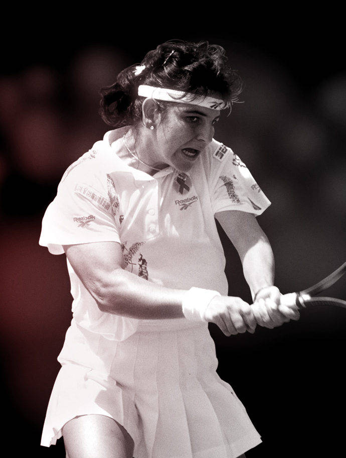 Arantxa Sánchez Vicario Verdens nr. 1 tennis spilleren Wallpaper Wallpaper