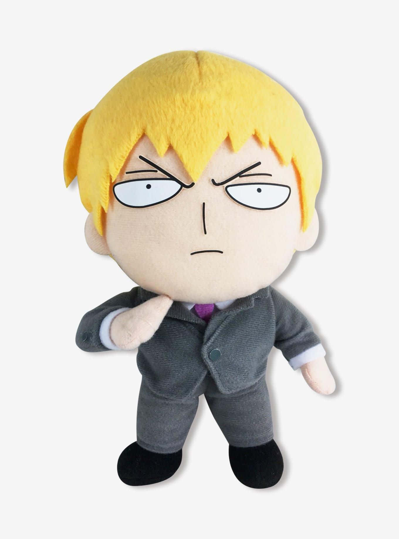 Psychic expert Arataka Reigen in action Wallpaper