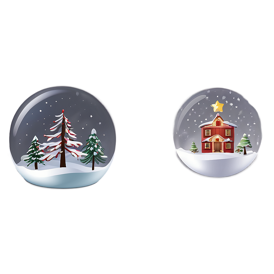 Arbol De Navidad In A Snow Globe Png 62 PNG