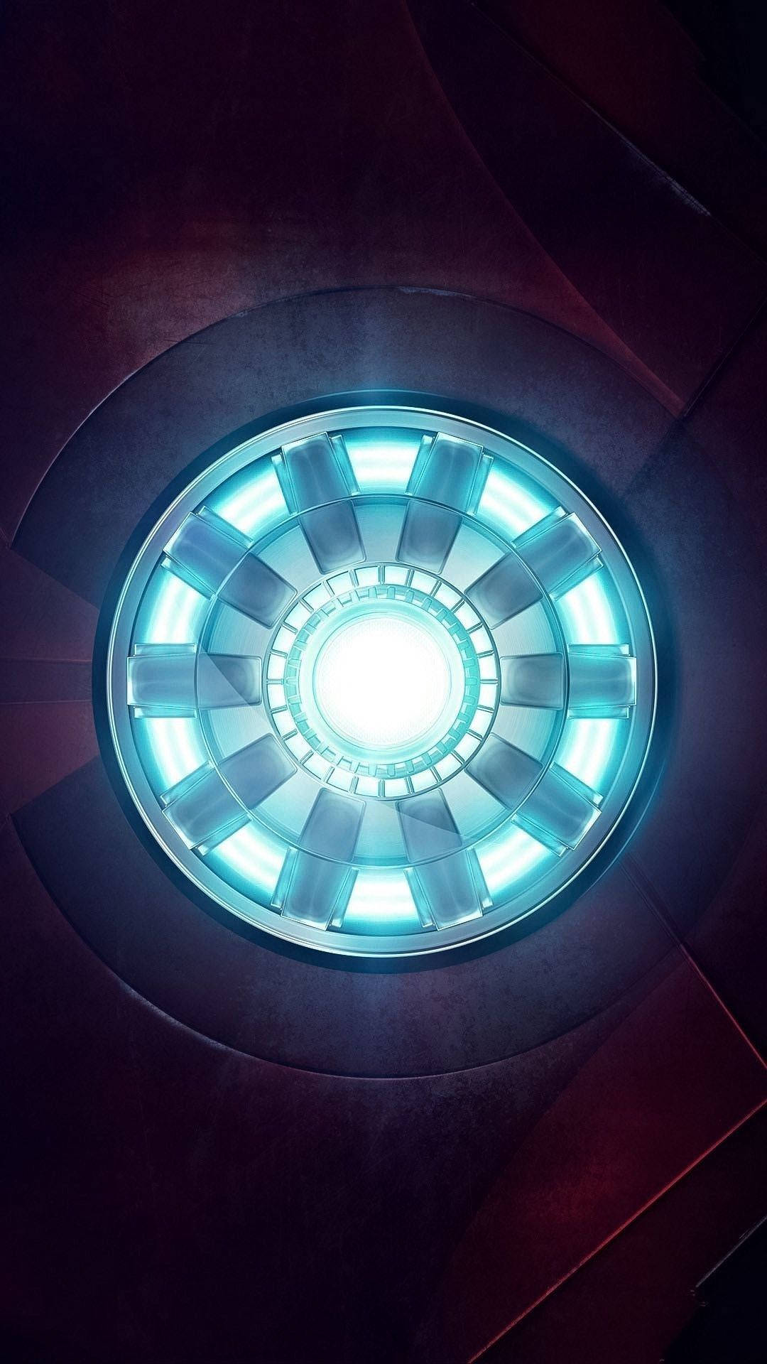 Arc Reactor Iron Man Telefoon Achtergrond