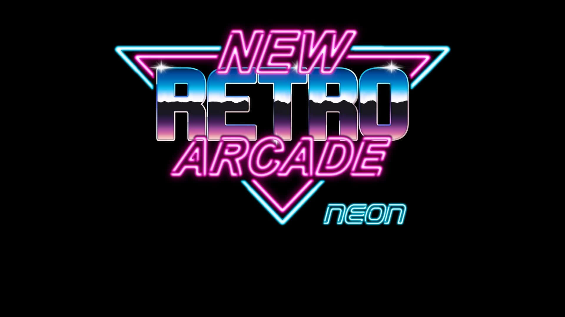 "Take a step back in time with Arcade Aesthetic!" Wallpaper