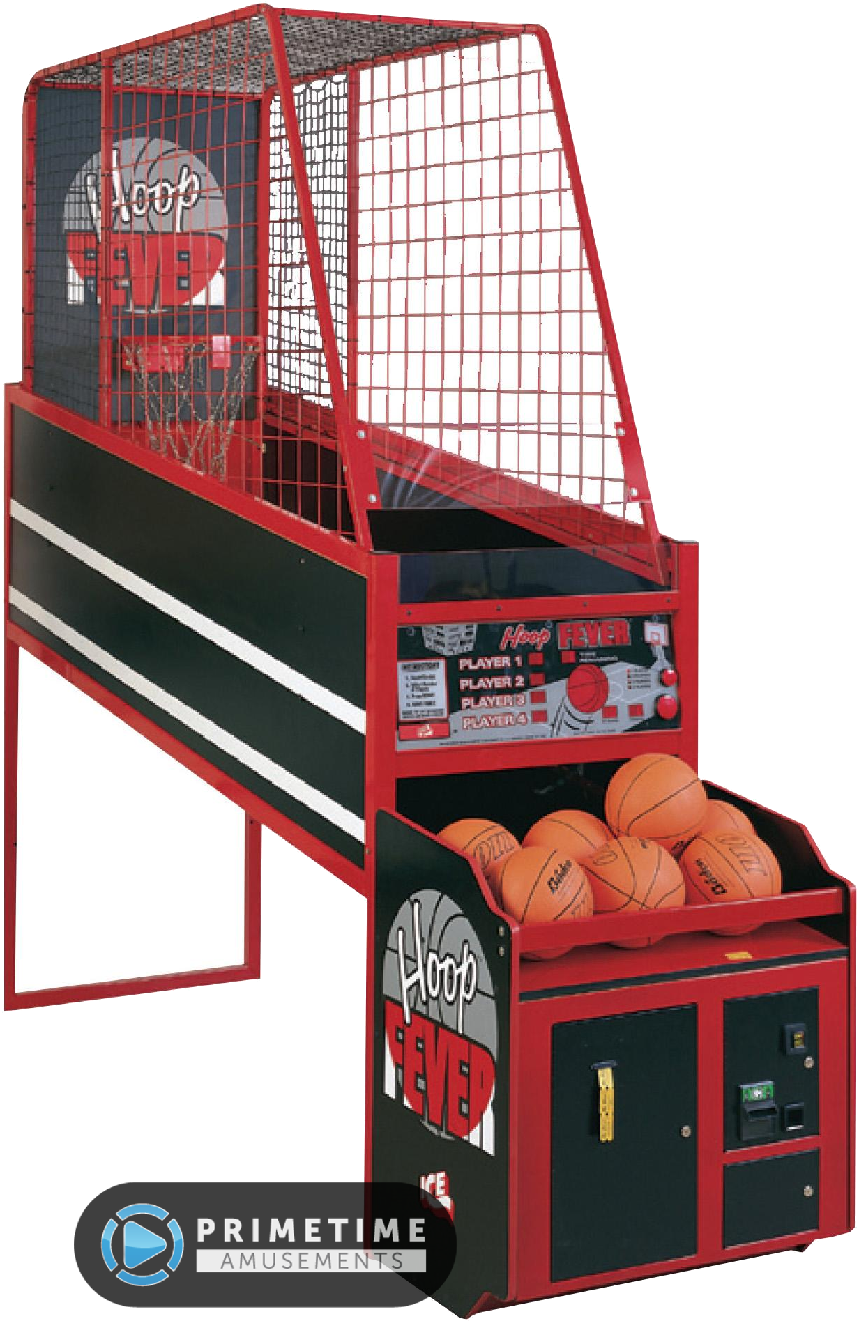 Arcade Basketball Game Machine PNG