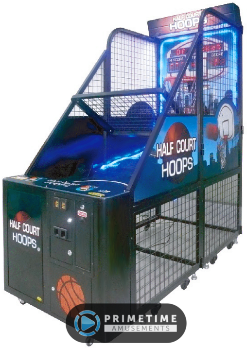 Arcade Basketball Half Court Hoops Game Machine PNG