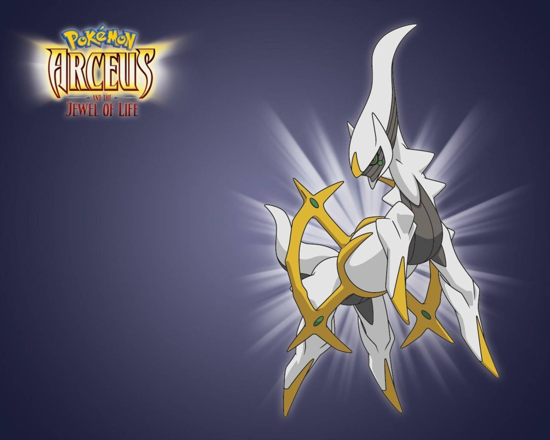 Arceus - The Original One In Pokemon Universe Wallpaper