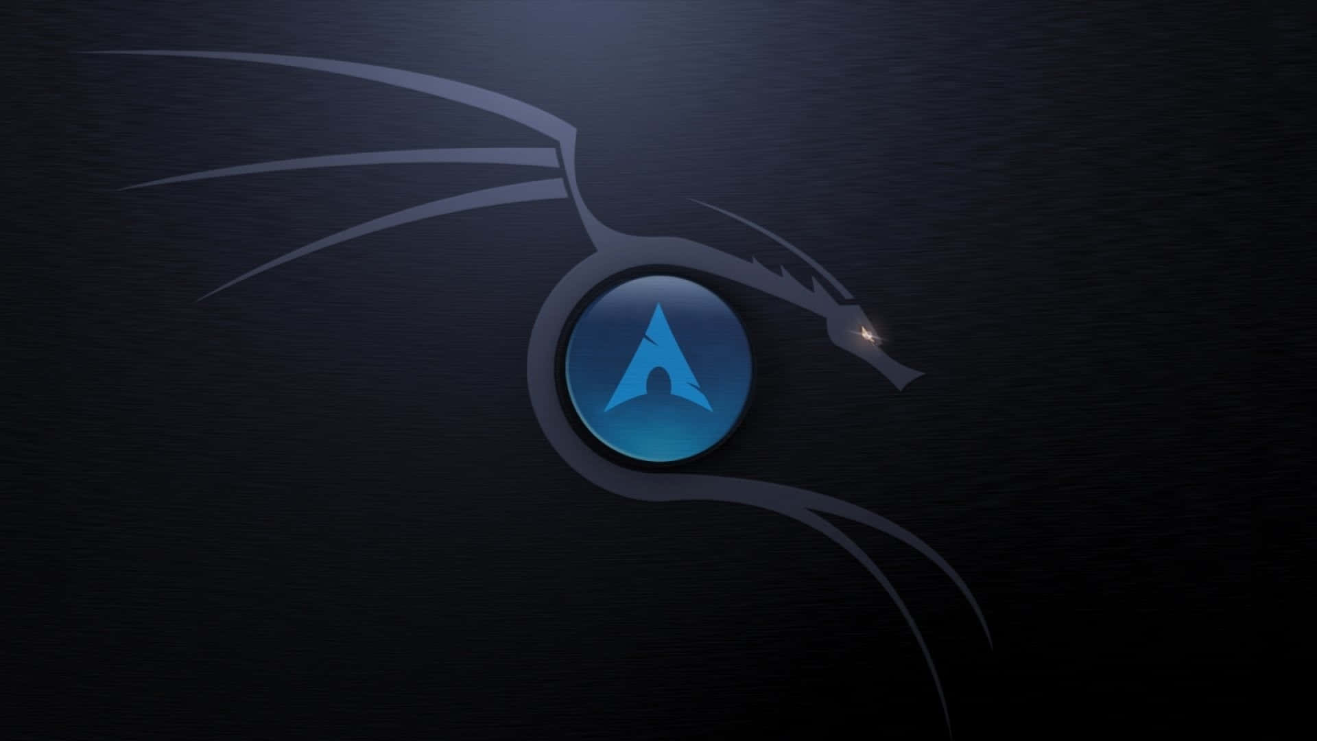Arch Linux Glowing Logo Wallpaper Wallpaper