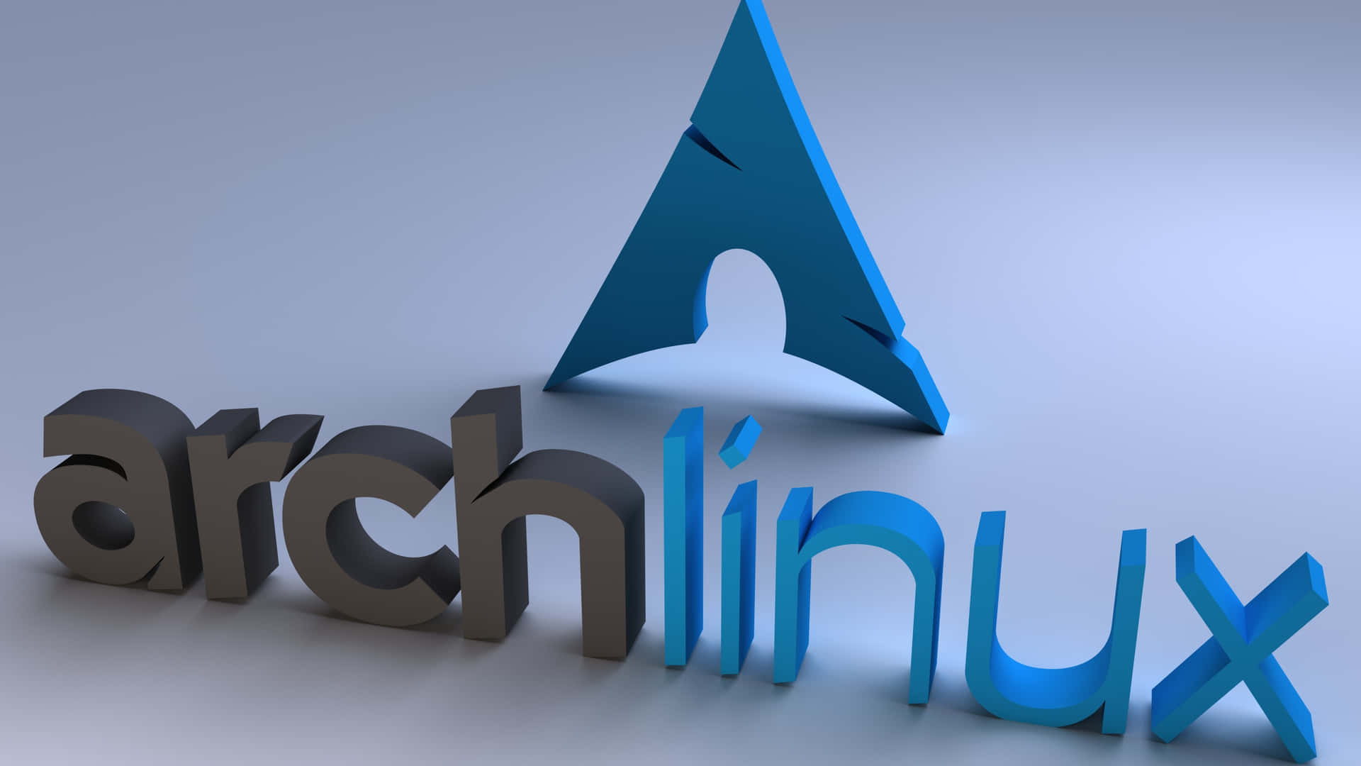 Fondode Pantalla De Arch Linux: Una Experiencia De Computación Minimalista. Fondo de pantalla