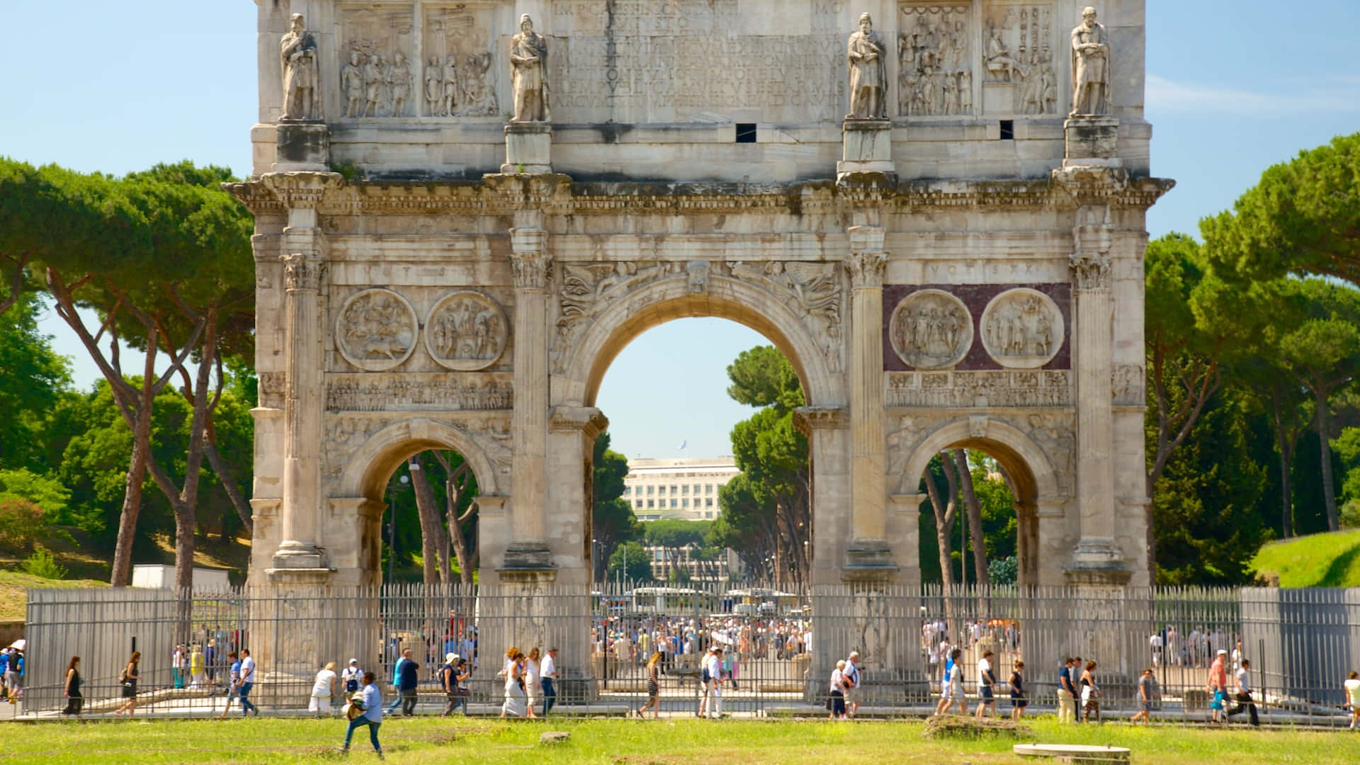 Arch Of Constantine Front View Picture