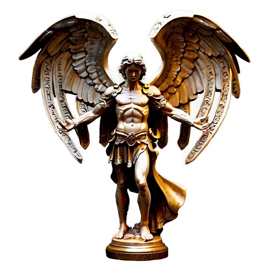 Download Archangel Michael Statue Png Duw87 | Wallpapers.com