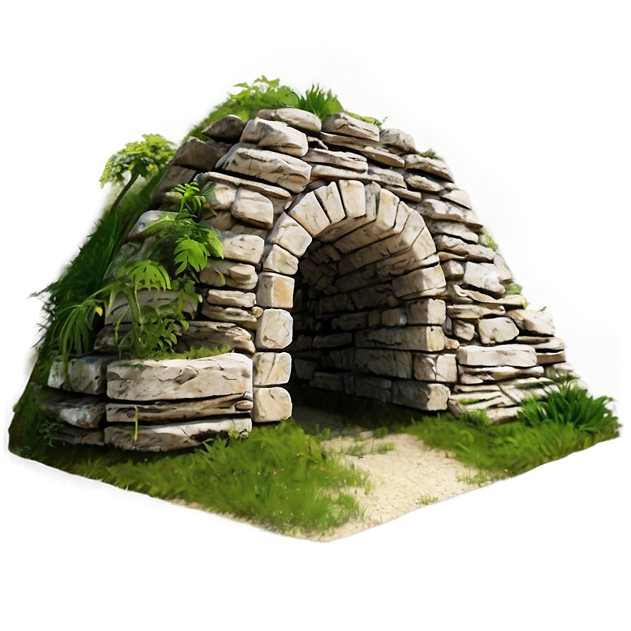 Arched Stone Tunnel Png 70 PNG