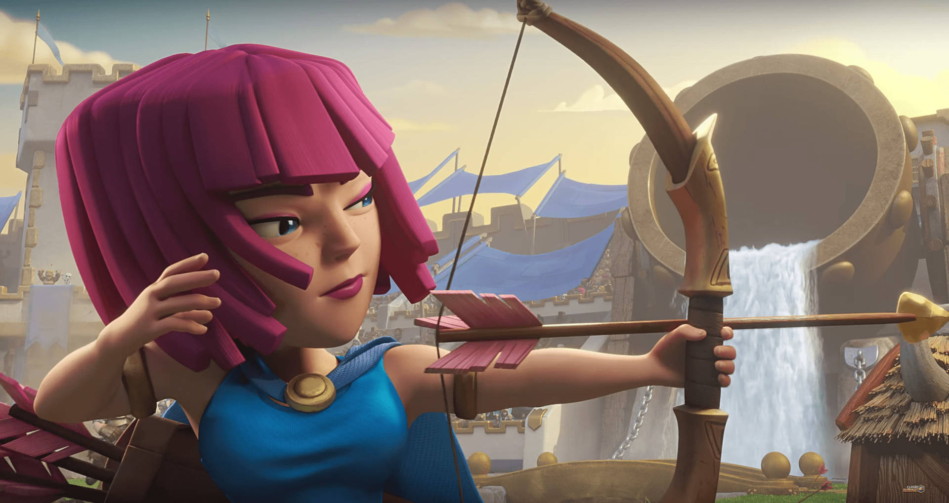 Download Archer With A Bow Clash Of Clans Wallpaper 