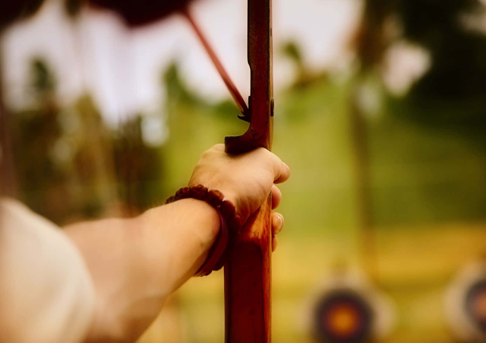 Archery - A Person Holding A Bow