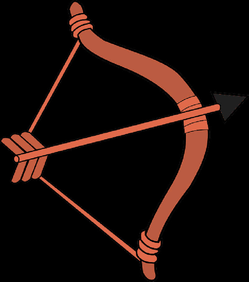 Archery Bowand Arrow Vector PNG