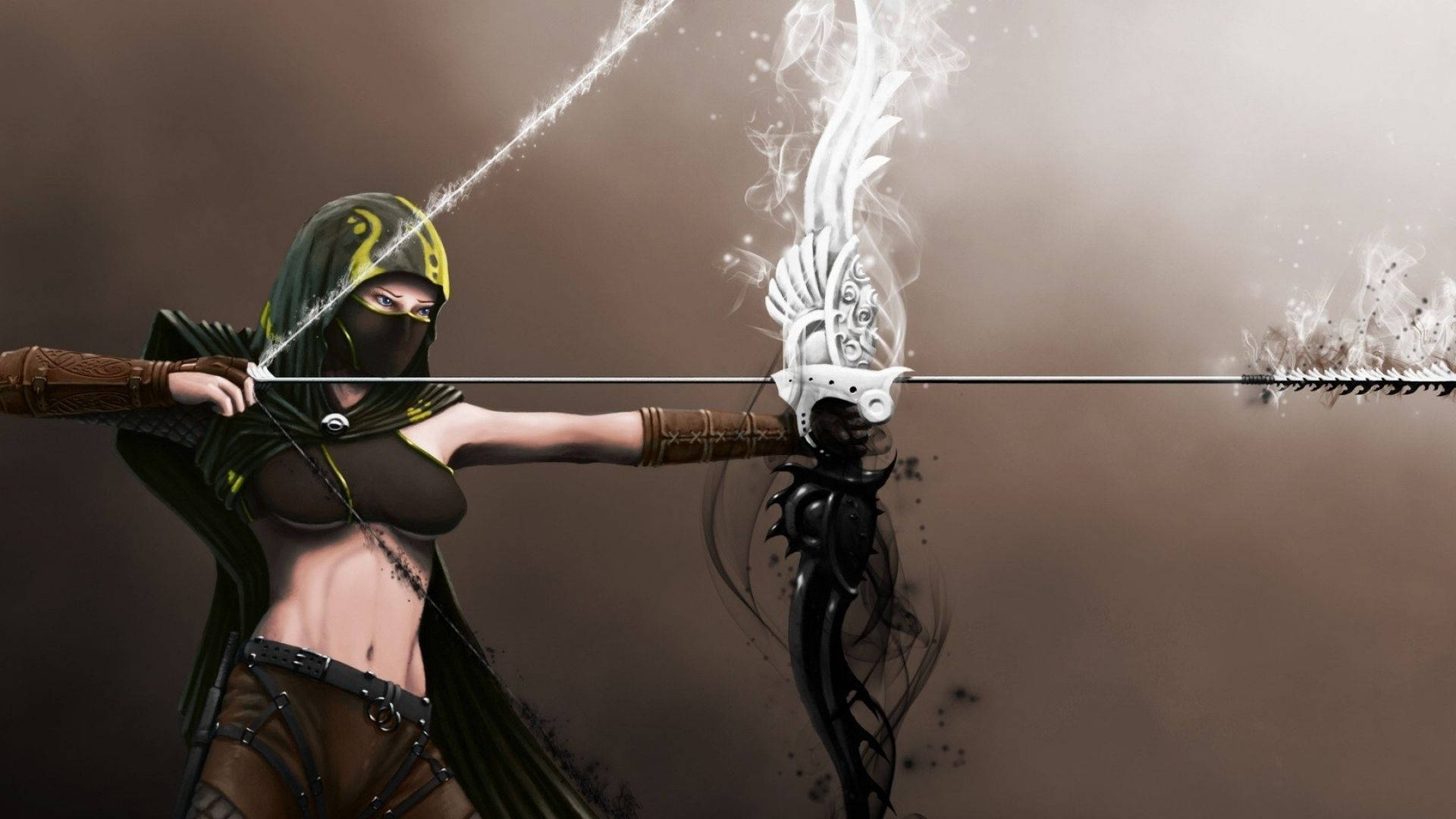 Archery Fantasy Art Wallpaper