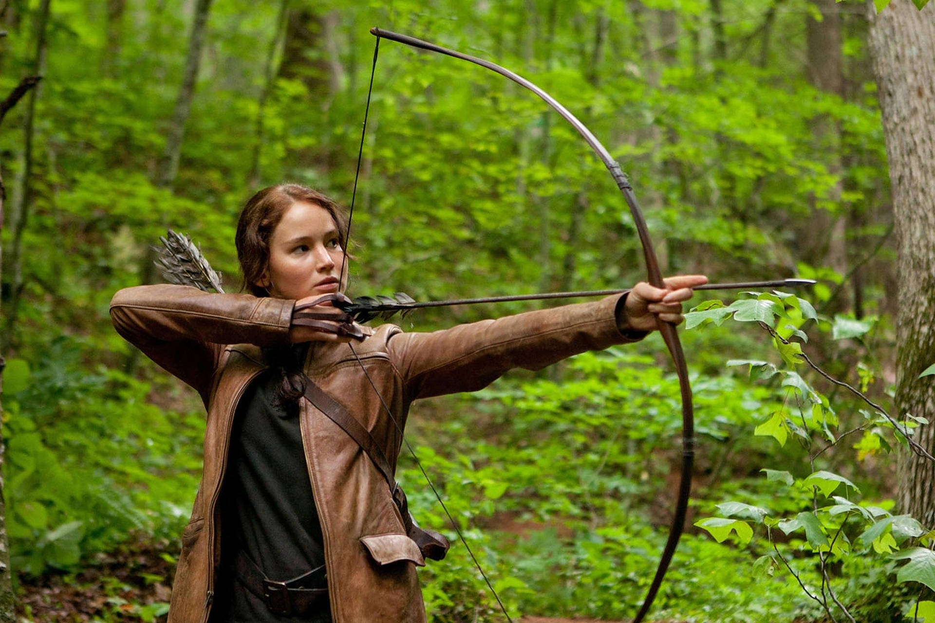 Archery Katniss Everdeen Wallpaper