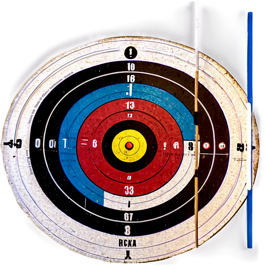 Archery Target Shoot Png Kxw99 PNG