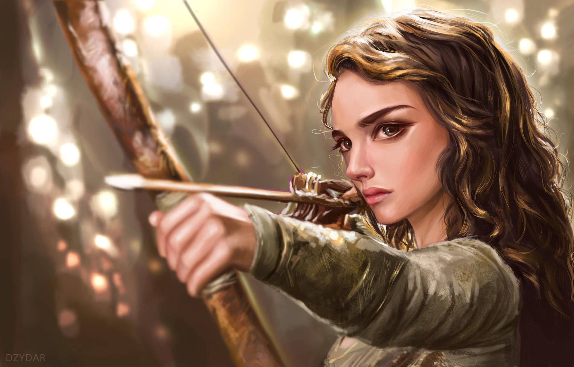 Archery Your Highness Art Wallpaper