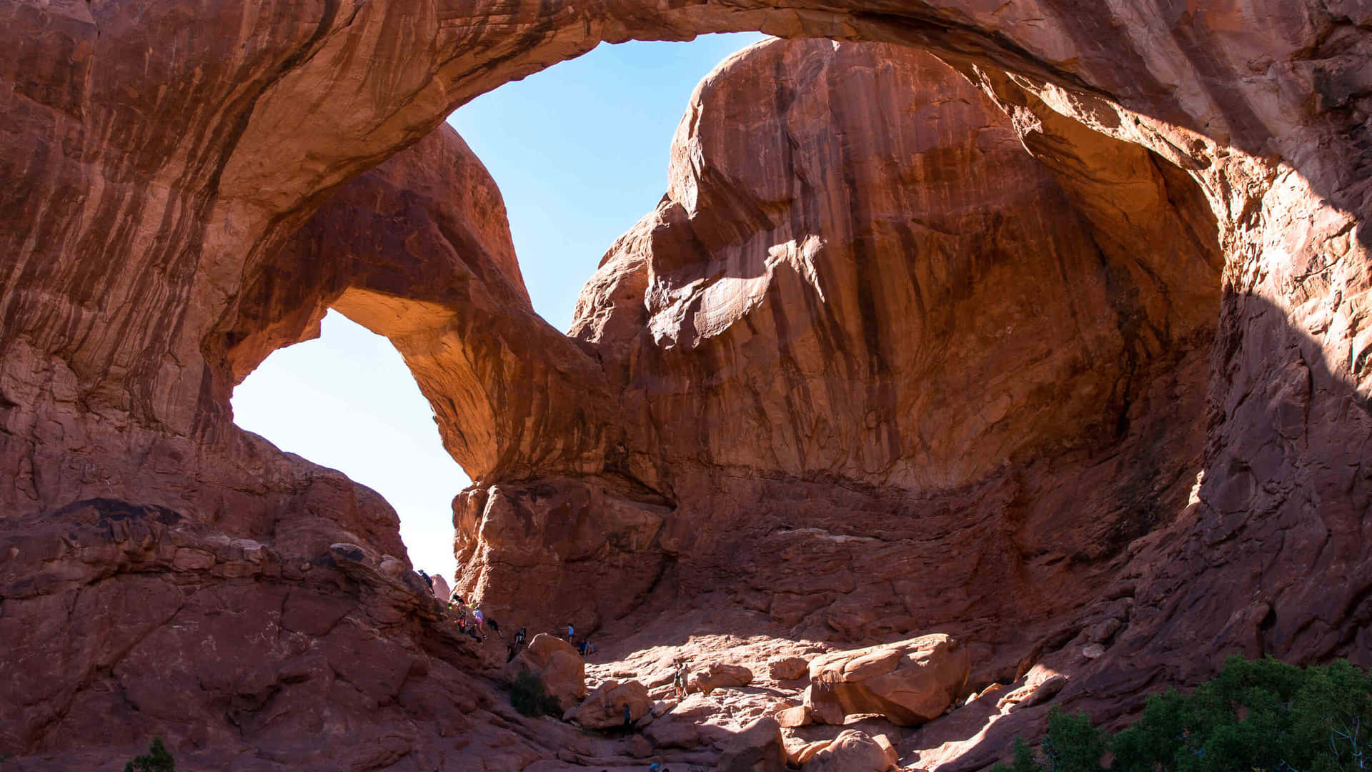 Arches National Park Double Arch Wallpaper