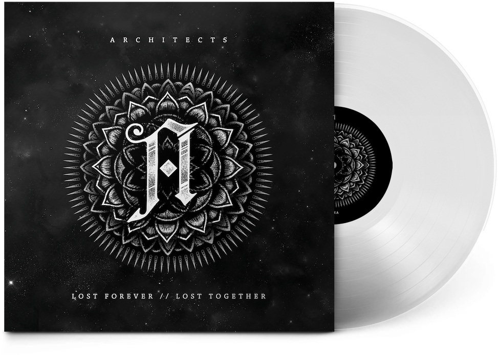 Architects Lost Forever Lost Together Vinyl Album Cover PNG