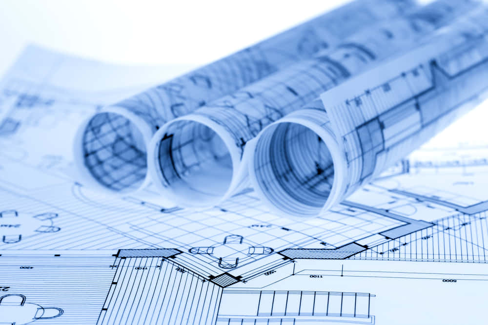 Architectural Blueprints For Project Management Wallpaper