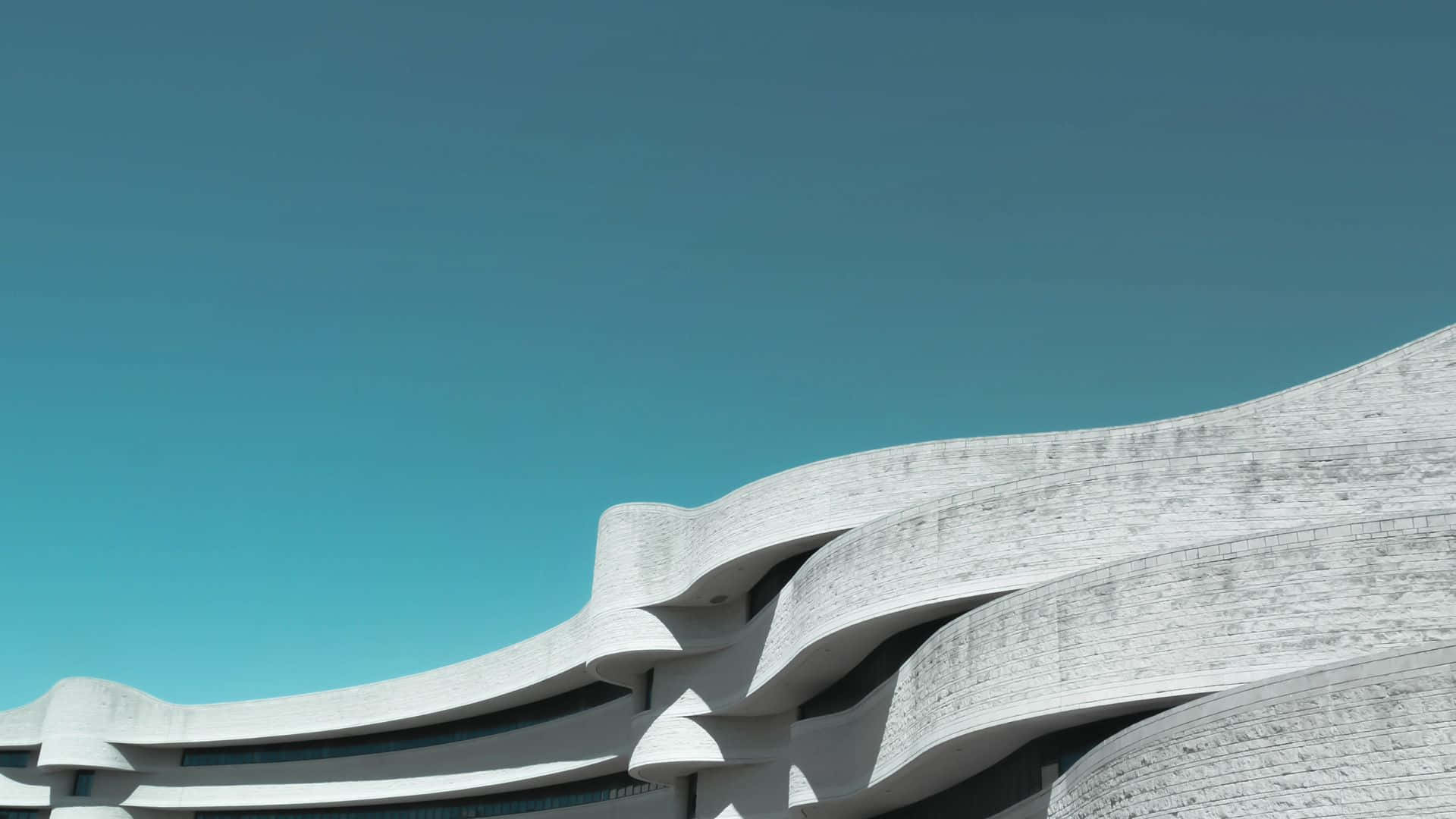 Etkig Ind I Den Moderniserede, Minimalistiske Arkitektur I Guggenheim-museet I Bilbao, Spanien.