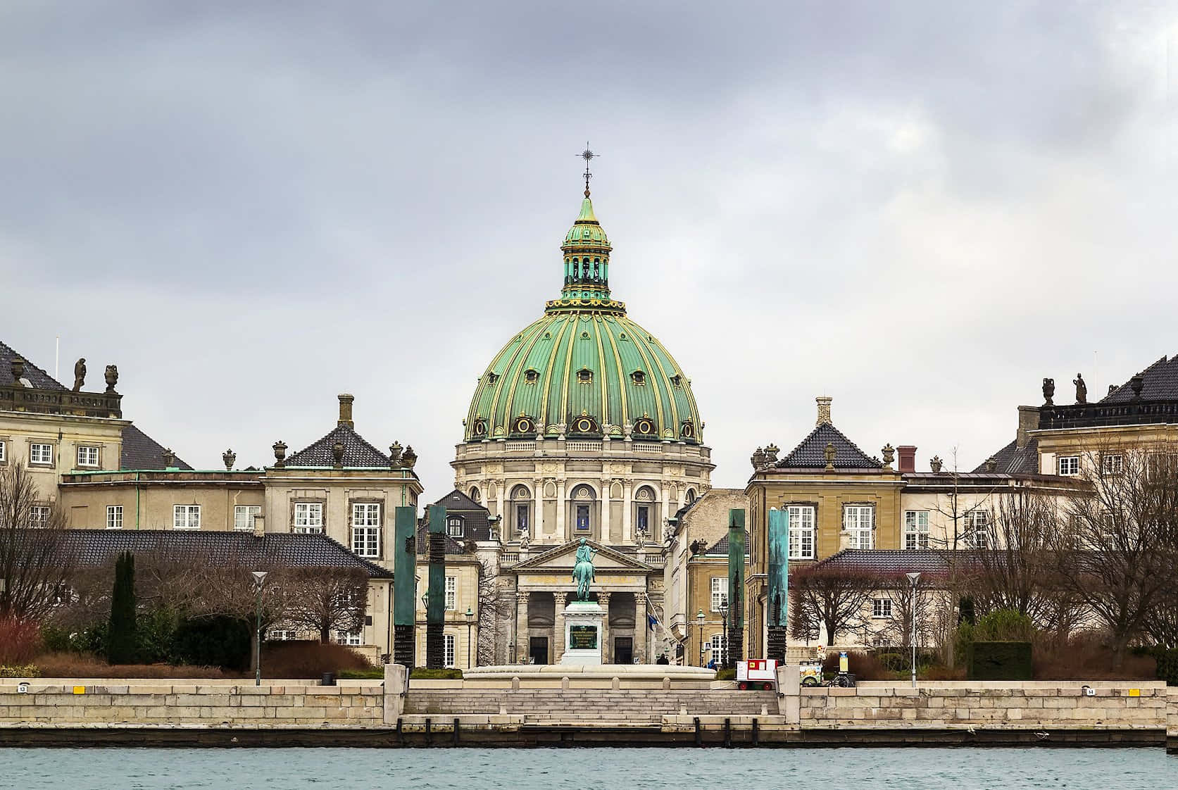 Download Architecture Within Amalienborg Palace Wallpaper | Wallpapers.com