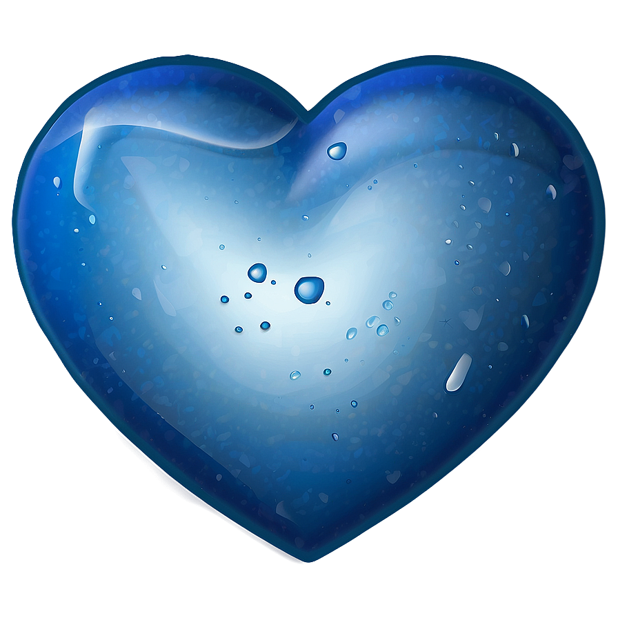 Arctic Blue Heart Icon Png Ybq PNG