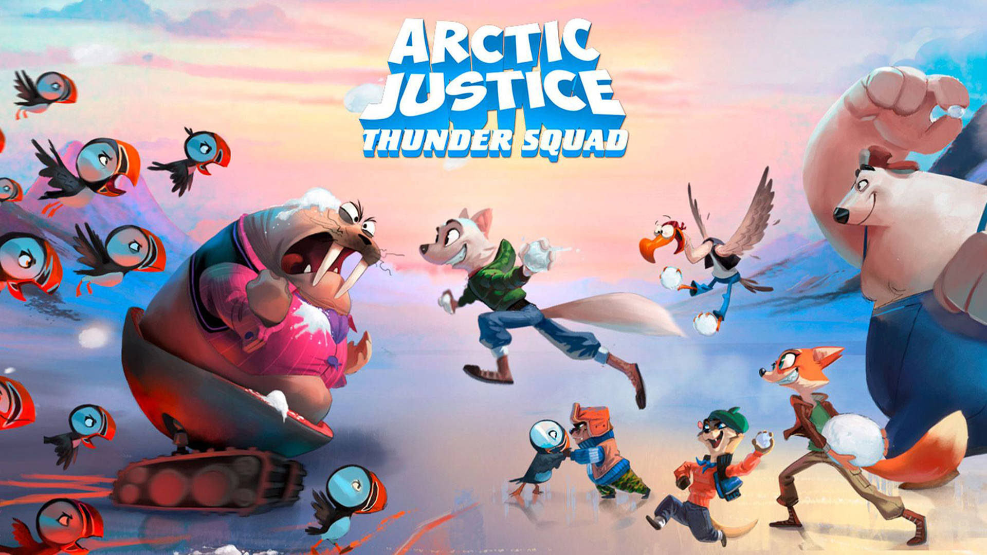 Arctic Justice Slaget Wallpaper