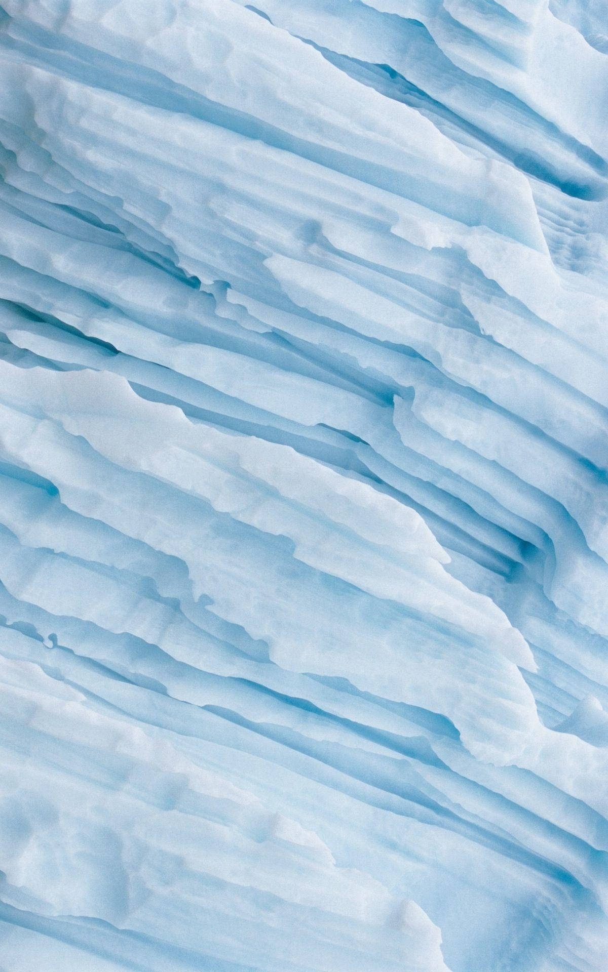 Arctic Light Blue Aesthetic iPhone Wallpaper