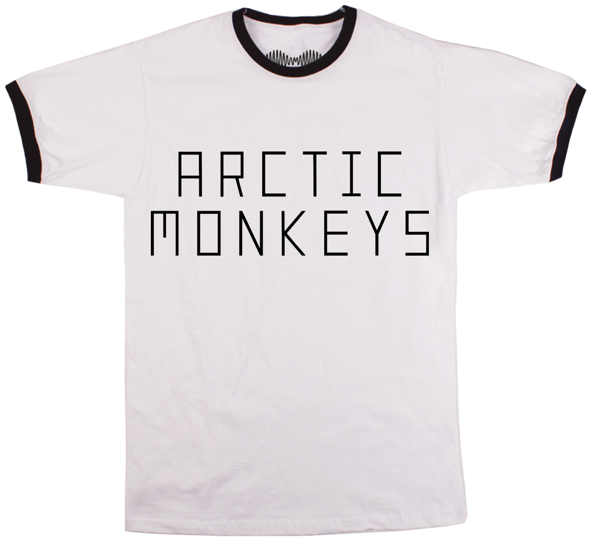 Arctic Monkeys Band T Shirt Design PNG