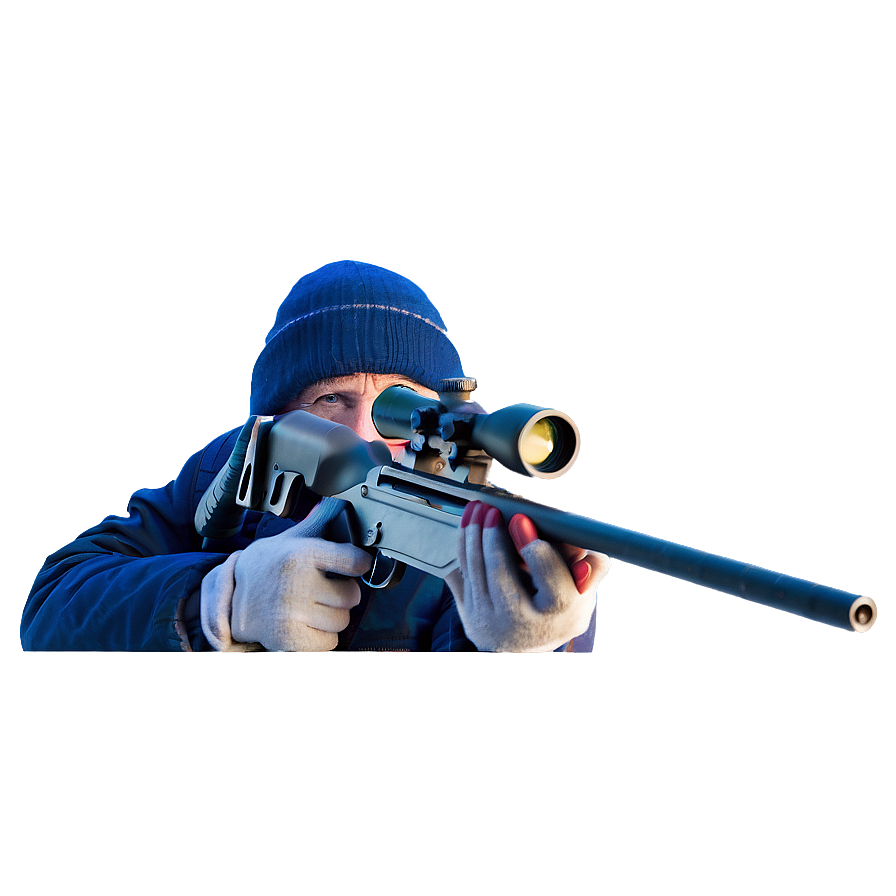 Arctic Sniper Png 06112024 PNG