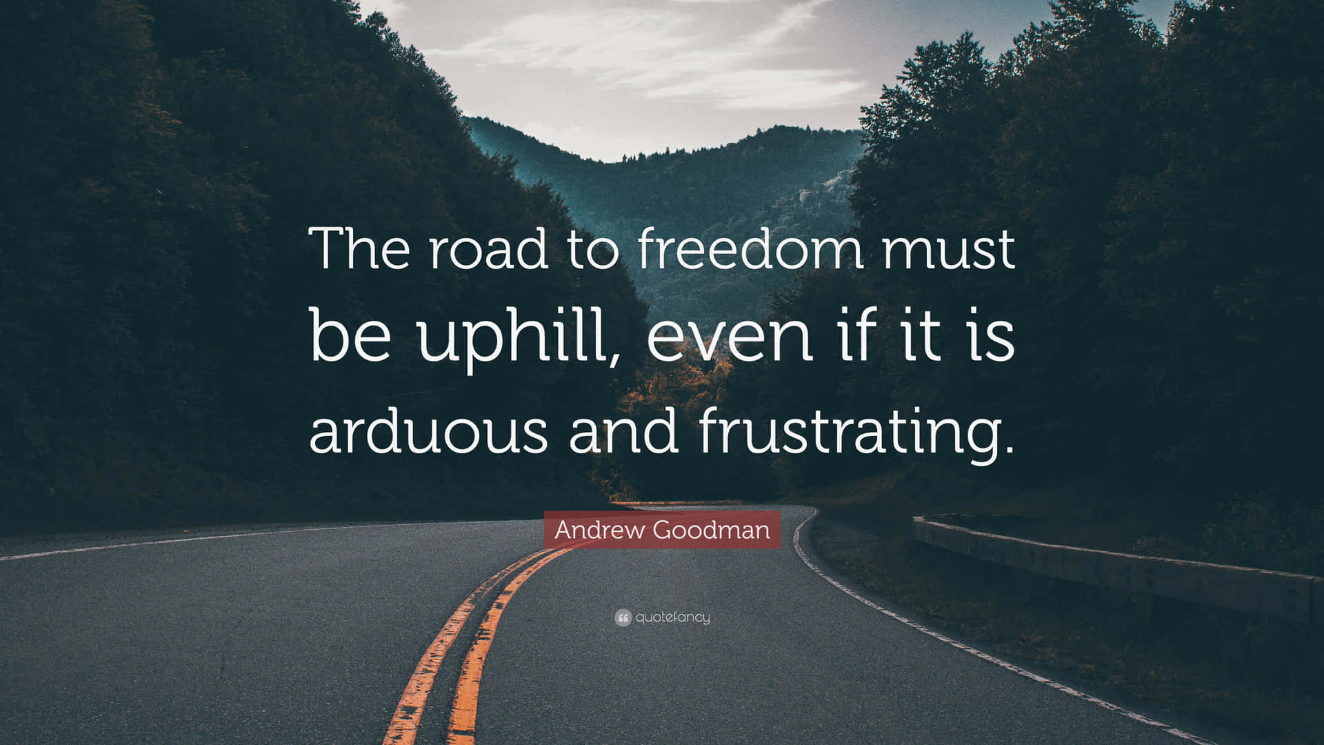 Arduous Road To Freedom Wallpaper