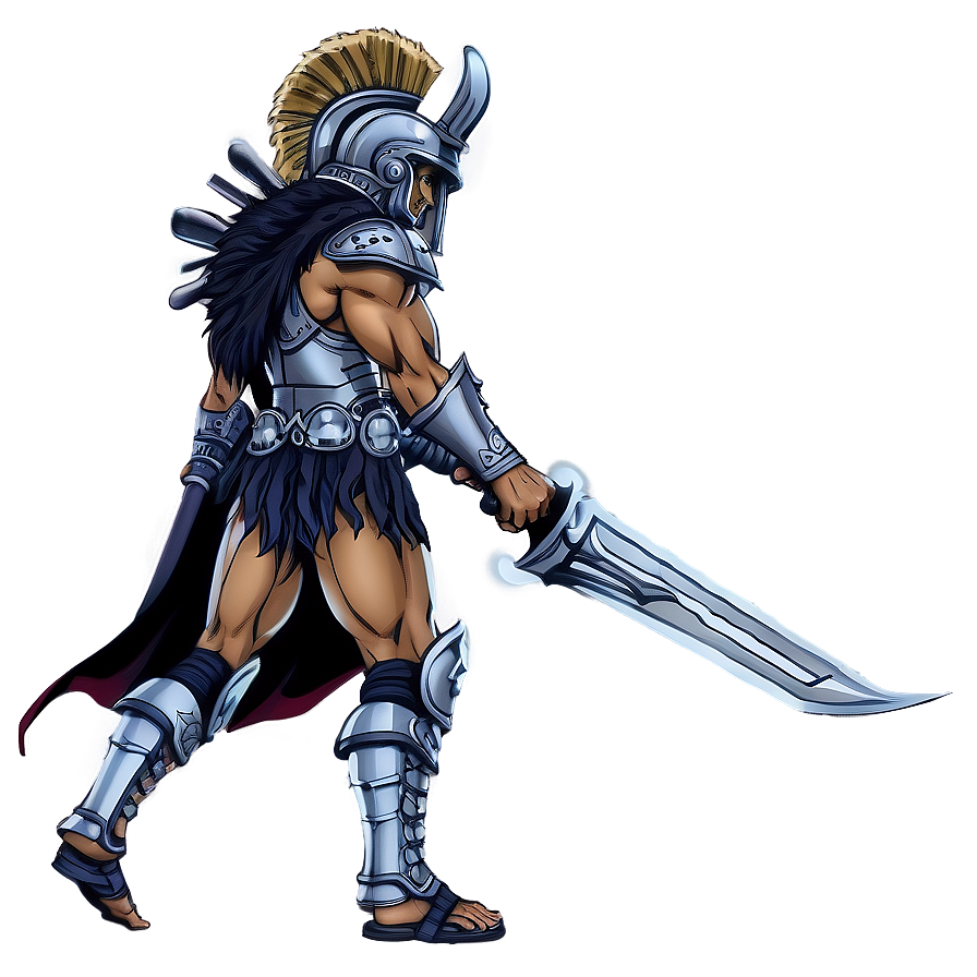 Ares In Battle Gear Png 06242024 PNG